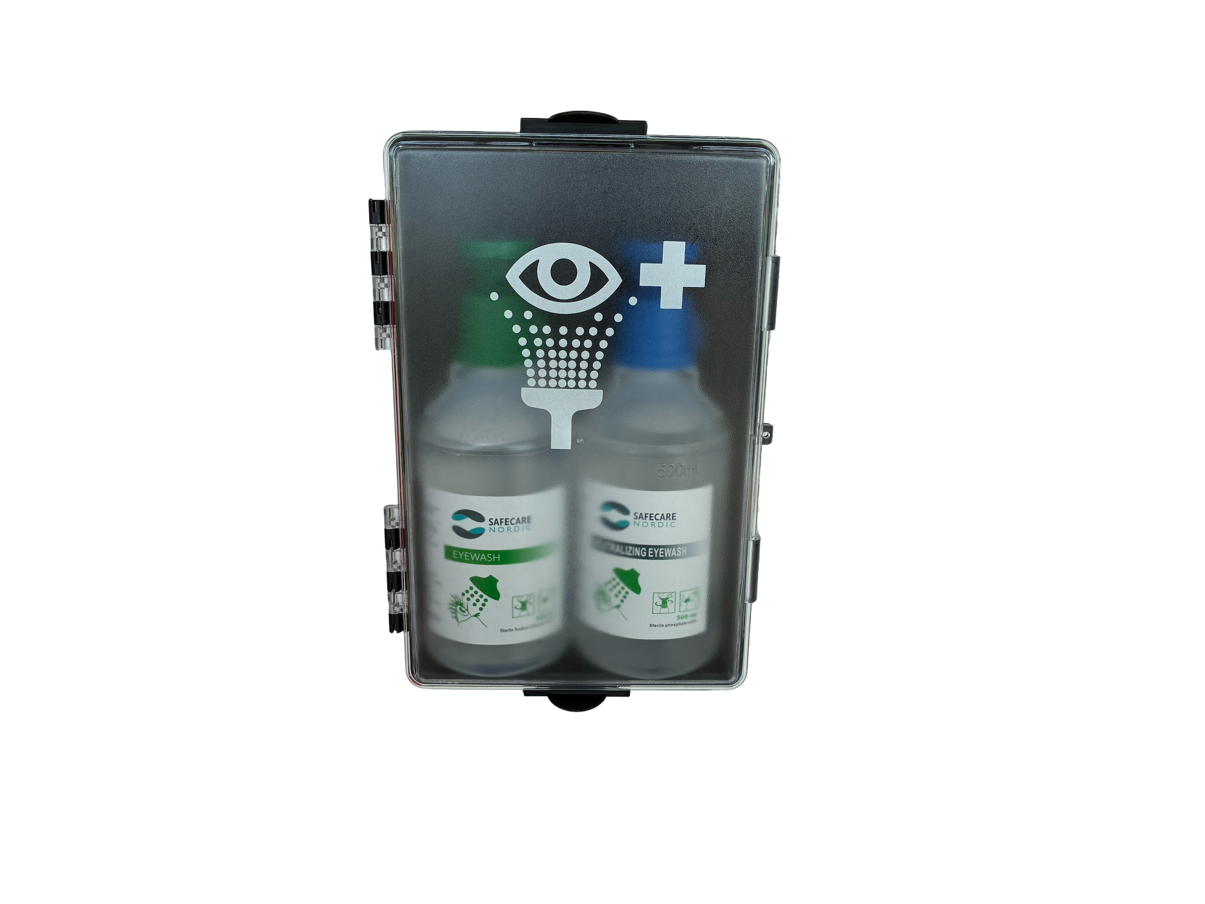Øjenskyl stationboks til 250 ml og 500 ml 1