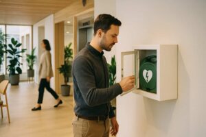hjertestarter til virksomhed valg