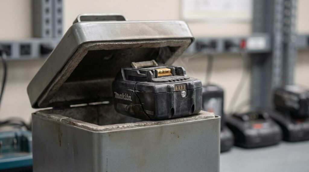 lithium brandslukker