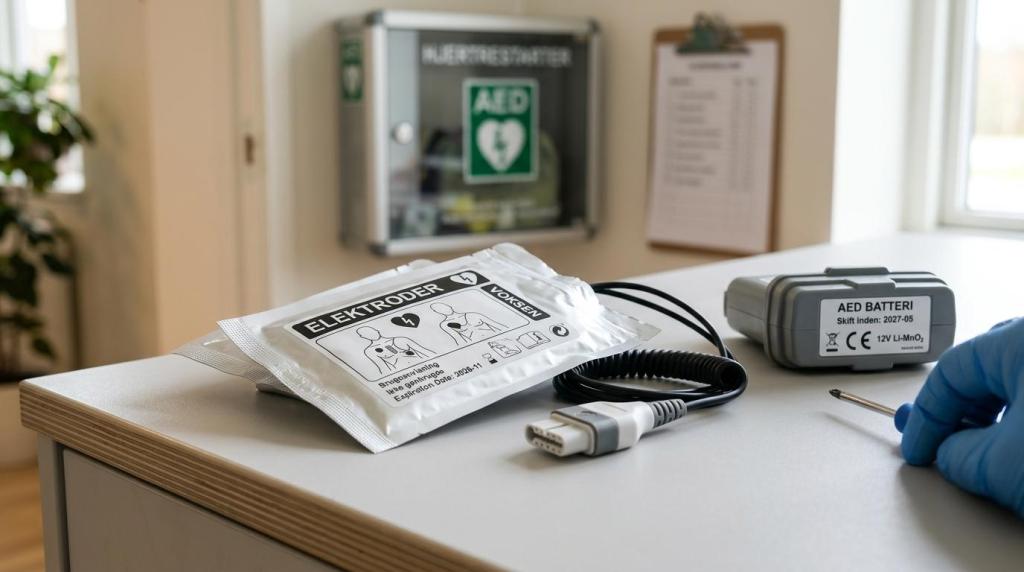 hjertestarter service gladsaxe