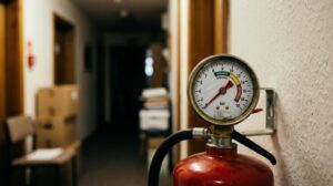 egenkontrol af brandmateriel